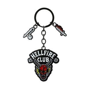 Stranger Things Hellfire Club Enamel Keychain